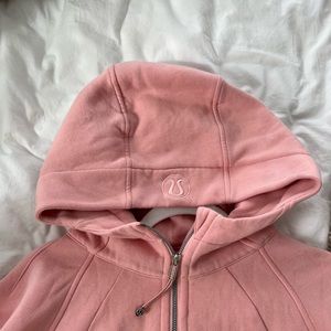 Lululemon jacket: cozy pink
